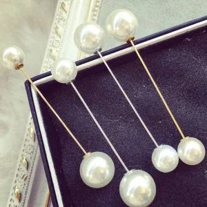 [콩심팥심]진주핀 포인트 브로치 코사지 와펜 (5개묶음)