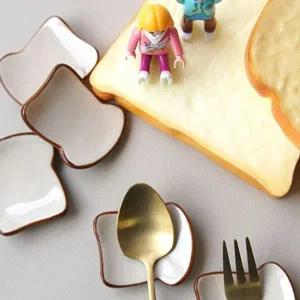 [골드스마일]귀여운 우유빵모양 식빵 젓가락받침 5P세트