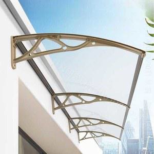 아크릴처마 비가림 투명 차양막 썬테크 방수 불투명 지붕 투명(상단 야외 고정어닝 현관