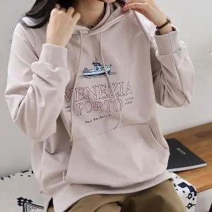 [하프클럽/셀러허브_여성트랜드패션]빅사이즈 510 빈티지선박후드티셔츠 DSM