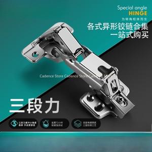 2PC 30/4590/180도 소프트 클로징 캐비닛 경첩 35mm 유압 도어 접이식 찬장 옷장 용 가구
