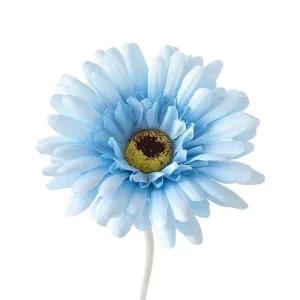 [골드스마일]거베라 인조꽃 스카이 조화 화분 인테리어 장식용