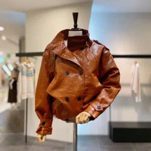 [대구백화점] [러브앤쇼]더블 레더 점퍼(GCFKGJP02)