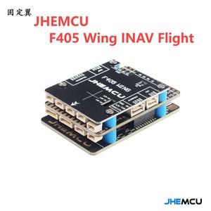 컨트롤러JHEMCU F405 윙 INAV 비행 컨트롤러 내장 기압계 자이로 스코프 OSD 블랙 박스 BEC RC 고정 날개