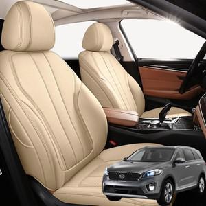 나파 가죽 카시트 커버, 기아 쏘렌토 2009 2014 인테리어 부품, 자동차 액세서리