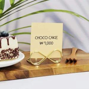 심플 금속 명함 홀더 명함꽂이 메모꽂이 메모홀더 메