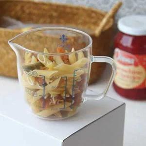 [콩심팥심]내열유리소재 마시피렌체 글라스 계량컵 2size