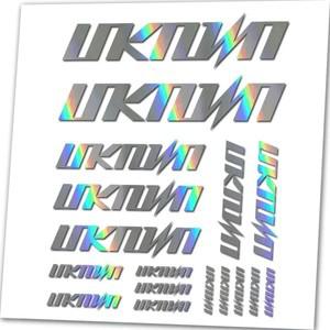 알수 없는 자전거용 - 야외 스포츠 비닐 다이컷 스틱 데칼 세트