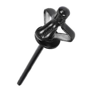 50Pcs 전체 검정색 페인트 알루미늄 삼중 폭발 팝 리벳 대형 플랜지 블 블라인드 자동차 인테리어 에어컨