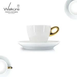 알타 카푸치노 커피잔 세트 handle golden