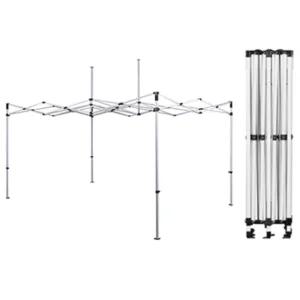 행사 운동회 현장 캐노피 높이조절 골조 스틸 프레임 뼈대 어린이집 호텔