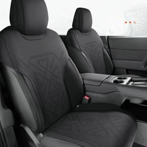 Xpeng G6 카시트 쿠션 모피 가죽 다공성 5 커버 반 포장 환기 4 시즌 패드 인테리어 액세서리