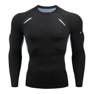 [라일리의류] Rly 남성 스포츠 컴프레션 피트 긴팔 티셔츠