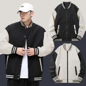 [라일리의류] Rly 바람막이 점퍼 얇은 야구 져지 남자 간절기 자켓