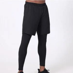 [라일리의류] Rly 남성 트레이닝 레깅스 반바지 일체형 운동 바지