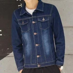 [라일리의류] Rly 데님 잠바 겉옷 캐주얼룩 청자켓 남성 빈티지 간