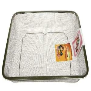 스텐 사각 채반 채망 소쿠리 바구니 특대 채반 물기 채망 쌈채소 대형