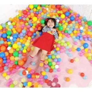 KC인증 아기 칼라볼풀공(85MM 80P) 칼라볼풀공 볼풀공 소프트볼 볼텐트 볼텐트공