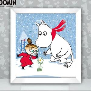 보석십자수 무민액자SET (25x25cm) (도안+액자+큐빅+기본도구포함)패키지