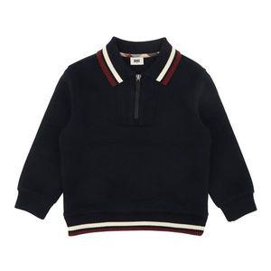 [NS홈쇼핑]2024 가을 신상품  니트 배색 맨투맨(DUW11TM04M_NV)[34703253]