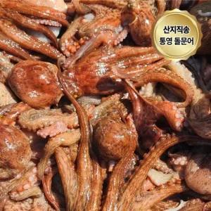 100% 자연산 국산 통영 돌문어 2kg (1-6미)