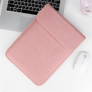 [IXHINHRZ_4B]노트북 가죽 슬리브 파우치 케이스 핑크