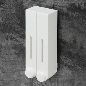 [IXHINJ6P_4B]벽걸이 물비누 디스펜서 2구 욕실 린스통