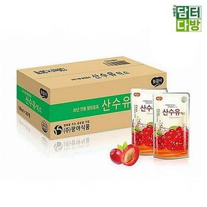광야 식품 산수유 파우치 130ml 1BOX(30개입)