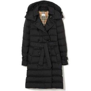 [버버리]애쉬윅 나일론 구스 점퍼 코트 8044680 A1189 블랙 115649208