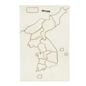 초등 사회수업 대한민국지도 나무퍼즐 (5개) 퍼즐맞추기 종이퍼즐 조립퍼즐