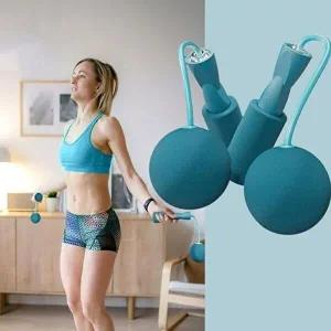 [베프몰]실내 FDFAFSJL 유산소 노라인 줄넘기 줄 없는 줄넘기 ver.2