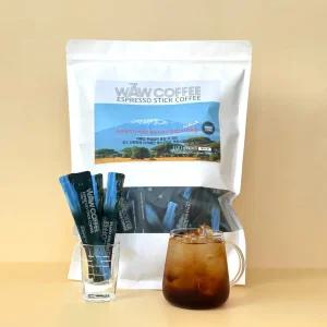 와우 디카페인 스틱 액상커피 벌크 대용량 100개입 임산부커피 사무실커피