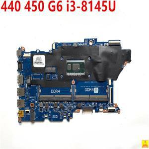 100% HP ProBook 440 450 G6 마더보드(i3-8145U 포함) L44881-601 L44883-601 L44886-601 DAX8JMB16E0 DDR4