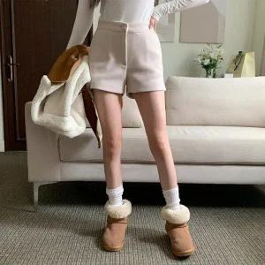 [VY] 여자 겨울 연말 모직 숏팬츠_WP33548_19236422_588847