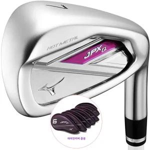 미즈노 정품 JPX Q 여성용 아이언 7개 세트 L, 그라파이트