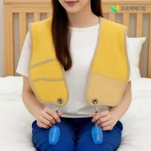 국산 프로텍메디칼 팡팡팡 PR-602 목안마기 일체형 전기안마기 어깨 목 겸용