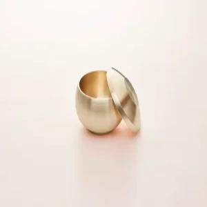 화담 방짜 유기 신옥식기(밥그릇 공기) 자체살균 항균