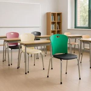 [인터데코]쌓아서 정리 OK! 손잡이 달린 이동형 의자 1+1 WB655