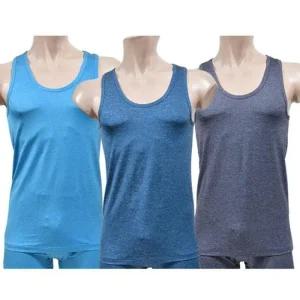 남성 인견 촉감 시원한 런닝 3매입 자연 빅사이즈