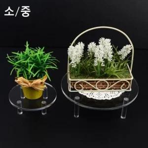 받침 회전 디스플레이 상품 진열대 테이블 중형 (46cK1)