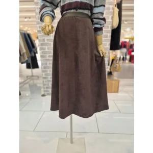 [갤러리아] [레코브]스웨이드플레어스커트(LC31EYSK548X)