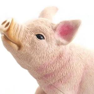 어린이 피규어 귀여운 돼지 조형물 유아용 장난감 디테일 장식 (WFK2VUK)