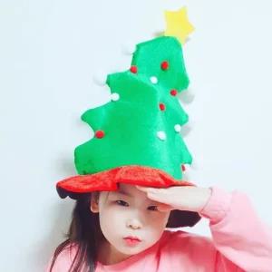 고품질 대형 크리스마스 트리 모자 파티소품 크리스마스파티용품 (WCF2717)