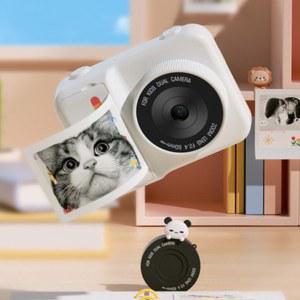 감열지카메라 즉석 프린트 인화 32G 포토 화이트 레트로사진기 출력 포토박스 영수증카메라