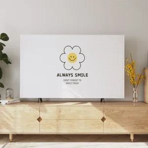 TV커버 방진 가정 패브릭 가리개 오염방지 덮개인테리어소품샵 거실 햇빛 티비 TV 먼지 모니터 가림막 컴퓨