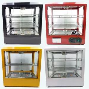 온장쇼케이스 소형 휴게소 진열대 핫도그 보온고 족발 붕어빵 온장고