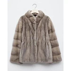 [NS홈쇼핑][최초가 2390000원] 진도 Elfee GTOB 소매 밍크 자켓 (K7W6EJ26_)[35550304]