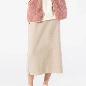 [아우트]니트 밴딩치마 롱스커트 데일리 밴딩 치마