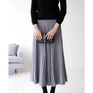 G126408_맥시롱 밴딩 니트스커트 니트치마