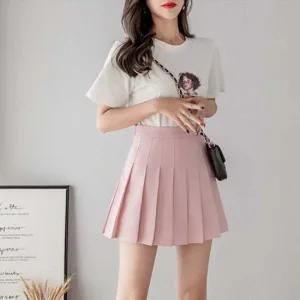 F005147_깔끔 테니스 미니스커트 플리츠 골프스커트